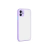 Mey İthalat®   iPhone 12 Kılıf Montreal Silikon Kapak - Mor