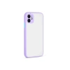 Mey İthalat®   iPhone 12 Kılıf Montreal Silikon Kapak - Mor