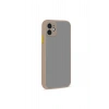 Mey İthalat®   iPhone 12 Kılıf Montreal Silikon Kapak - Pembe