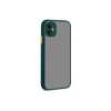 Mey İthalat®   iPhone 12 Kılıf Montreal Silikon Kapak - Yeşil