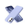 Mey İthalat®   iPhone 12 Kılıf Nano içi Kadife Silikon - Lila