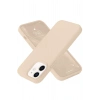 Mey İthalat®   iPhone 12 Kılıf Nano içi Kadife Silikon - Pudra