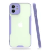 Mey İthalat®   iPhone 12 Kılıf Platin Silikon - Lila