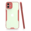 Mey İthalat®   iPhone 12 Kılıf Platin Silikon - Pembe