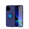 Mey İthalat®   iPhone 12 Kılıf Range Yüzüklü Silikon - Mavi