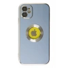 Mey İthalat®   iPhone 12 Kılıf Store Silikon - Sierra Blue