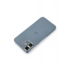 Mey İthalat®   iPhone 12 Metal Kamera Lens Koruma Cam - Açık Yeşil