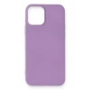 Mey İthalat®   iPhone 12 Mini Kılıf First Silikon - Lila