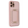 Mey İthalat®   iPhone 12 Pro Kılıf Coco Elit Kapak - Pembe