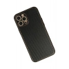 Mey İthalat®   iPhone 12 Pro Kılıf Coco Karbon Silikon - Siyah