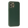 Mey İthalat®   iPhone 12 Pro Kılıf Coco Karbon Silikon - Yeşil