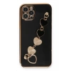 Mey İthalat®   iPhone 12 Pro Kılıf Esila Silikon - Siyah