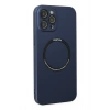 Mey İthalat®   iPhone 12 Pro Kılıf Jack Magneticsafe Lens Silikon - Lacivert