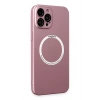 Mey İthalat®   iPhone 12 Pro Kılıf Jack Magneticsafe Lens Silikon - Rose Gold