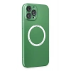 Mey İthalat®   iPhone 12 Pro Kılıf Jack Magneticsafe Lens Silikon - Yeşil