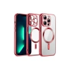 Mey İthalat®   iPhone 12 Pro Kılıf Kross Magneticsafe Kapak - Kırmızı