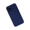 Mey İthalat®   iPhone 12 Pro Kılıf Lansman Glass Kapak - Sky Blue
