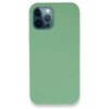 Mey İthalat®   iPhone 12 Pro Kılıf Lansman Legant Silikon - Yeşil