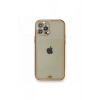 Mey İthalat®   iPhone 12 Pro Kılıf Liva Taşlı Silikon - Pembe