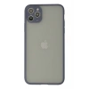 Mey İthalat®   iPhone 12 Pro Kılıf Montreal Silikon Kapak - Gri