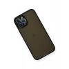 Mey İthalat®   iPhone 12 Pro Kılıf Montreal Silikon Kapak - Siyah