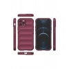 Mey İthalat®   iPhone 12 Pro Kılıf Optimum Silikon - Bordo