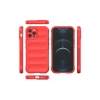 Mey İthalat®   iPhone 12 Pro Kılıf Optimum Silikon - Kırmızı
