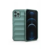 Mey İthalat®   iPhone 12 Pro Kılıf Optimum Silikon - Koyu Yeşil
