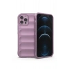Mey İthalat®   iPhone 12 Pro Kılıf Optimum Silikon - Mor