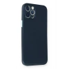 Mey İthalat®   iPhone 12 Pro Kılıf PP Ultra İnce Kapak - Mavi
