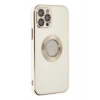 Mey İthalat®   iPhone 12 Pro Kılıf Store Silikon - Beyaz