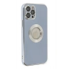Mey İthalat®   iPhone 12 Pro Kılıf Store Silikon - Sierra Blue
