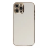 Mey İthalat®   iPhone 12 Pro Kılıf Volet Silikon - Beyaz