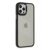 Mey İthalat®   iPhone 12 Pro Max Kılıf Dora Kapak - Siyah