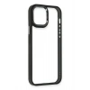 Mey İthalat®   iPhone 12 Pro Max Kılıf Dora Kapak - Siyah