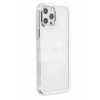 Mey İthalat®   iPhone 12 Pro Max Kılıf Element Silikon - Gümüş
