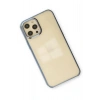 Mey İthalat®   iPhone 12 Pro Max Kılıf Element Silikon - Mavi