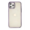 Mey İthalat®   iPhone 12 Pro Max Kılıf Element Silikon - Mor