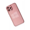 Mey İthalat®   iPhone 12 Pro Max Kılıf Element Silikon - Pembe
