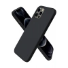 Mey İthalat®   iPhone 12 Pro Max Kılıf First Silikon - Siyah