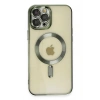 Mey İthalat®   iPhone 12 Pro Max Kılıf Kross Magneticsafe Kapak - Koyu Yeşil