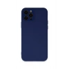 Mey İthalat®   iPhone 12 Pro Max Kılıf Lansman Glass Kapak - Sky Blue