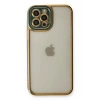 Mey İthalat®   iPhone 12 Pro Max Kılıf Liva Lens Silikon - Yeşil