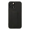 Mey İthalat®   iPhone 12 Pro Max Kılıf Mega Standlı Silikon - Siyah
