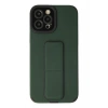 Mey İthalat®   iPhone 12 Pro Max Kılıf Mega Standlı Silikon - Yeşil