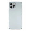 Mey İthalat®   iPhone 12 Pro Max Kılıf Nano içi Kadife Silikon - Sky Blue