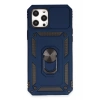 Mey İthalat®   iPhone 12 Pro Max Kılıf Pars Lens Yüzüklü Silikon - Lacivert