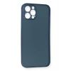 Mey İthalat®   iPhone 12 Pro Max Kılıf PP Ultra İnce Kapak - Mavi