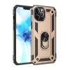 Mey İthalat®   iPhone 12 Pro Max Kılıf Sofya Yüzüklü Silikon Kapak - Gold