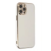 Mey İthalat®   iPhone 12 Pro Max Kılıf Volet Silikon - Beyaz